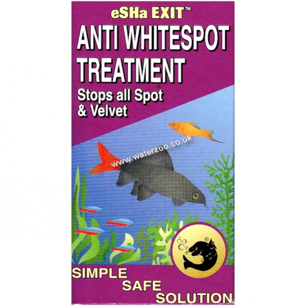 Esha Exit Anti Whitespot 20ml, The WaterZoo, Tropical fish