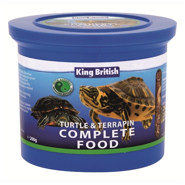 King British Turtle & Terrapin Food 200g | The WaterZoo | Tropical fish ...
