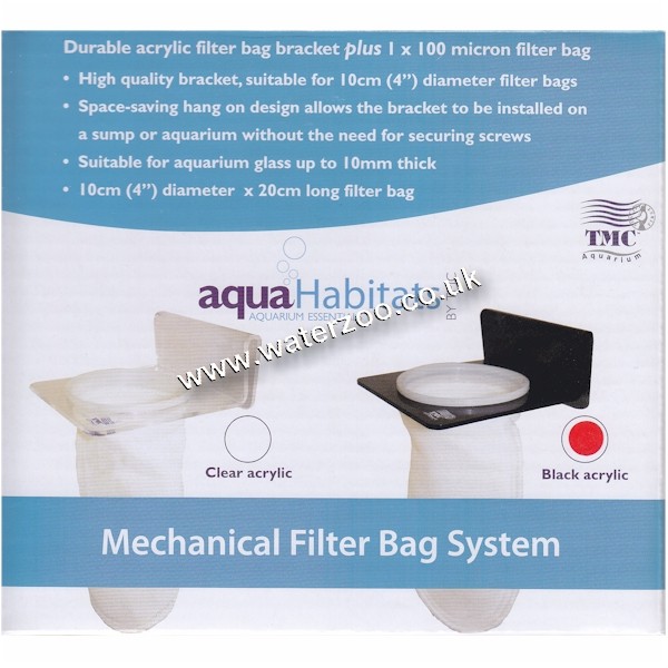 Tmc Aquahabitats 4" Diameter Filter Bag Holder Black The WaterZoo