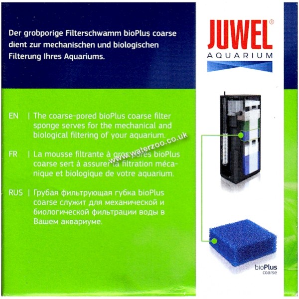 Juwel Bioplus Coarse Xl Bioflow 8.0/jumbo | The WaterZoo | Tropical ...