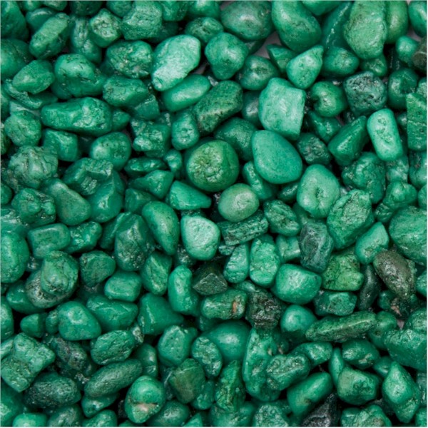Coated Green Aquarium Gravel 2kg The WaterZoo Tropical fish