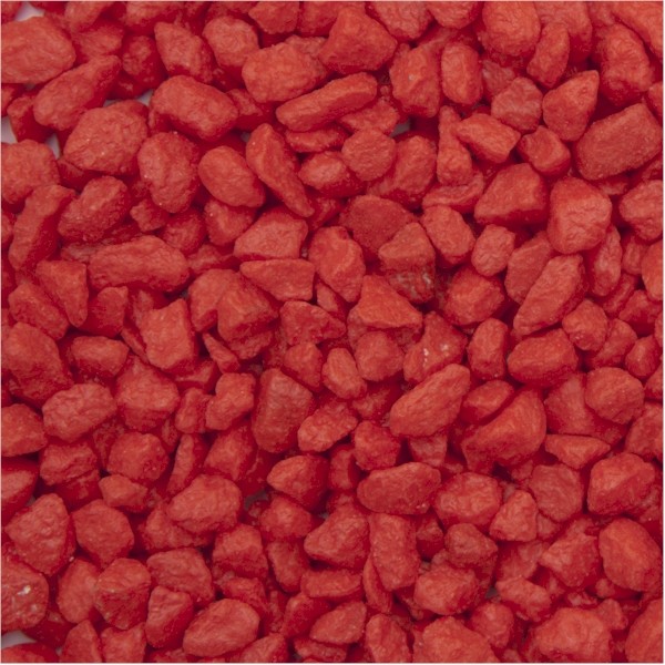 Coated Red Aquarium Gravel 2kg The WaterZoo Tropical fish marine