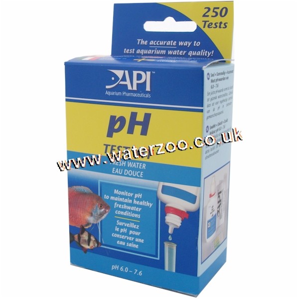 Api Liquid Ph Test Kit 250 Tests Fw Only The WaterZoo Tropical fish