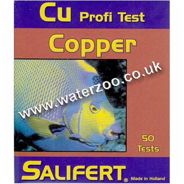 Salifert Copper Test Kit The WaterZoo Tropical fish marine fish