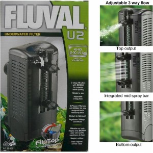 Fluval U2 Internal Filter The WaterZoo Tropical fish marine fish aquariums