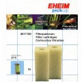 EHEIM 2010/PICK UP 160 FOAM 2PK