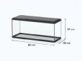 AQUA SMART 80 AQUARIUM BLACK