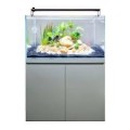 FLUVAL VISI-WHITE AQUARIUM 90 WITH CABINET DUSTY GREY
